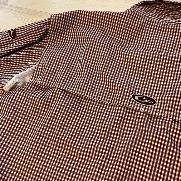 Drake Mississippi State Long Sleeve Button Down Size Small - Picture 7 of 11